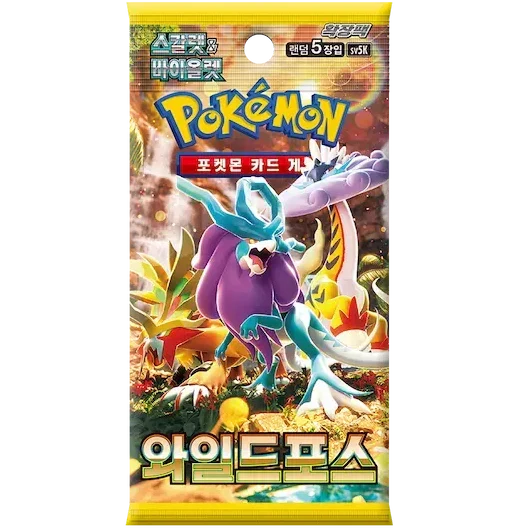 Booster Box Wild Force | Pokémon | Korean