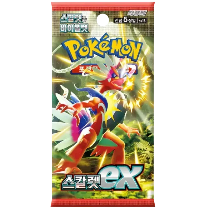 Scarlet EX Booster Box | Pokémon | Korean