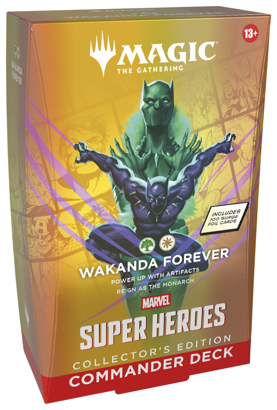 Marvel Super Heroes Collector's Edition Commander Deck - Wakanda Forever