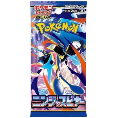 Ninja Spinner Booster Pack| Pokémon | Japanese