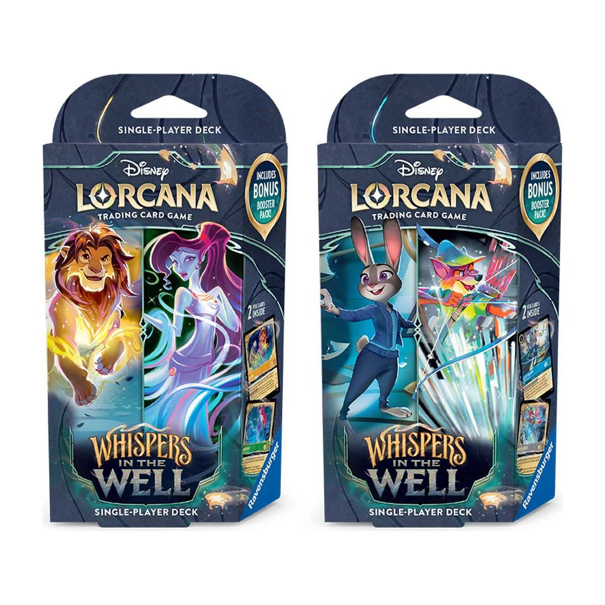 Whispers in the Well Starter Deck - Sapphire & Steel (Judy Hopps & Robin Hood)
