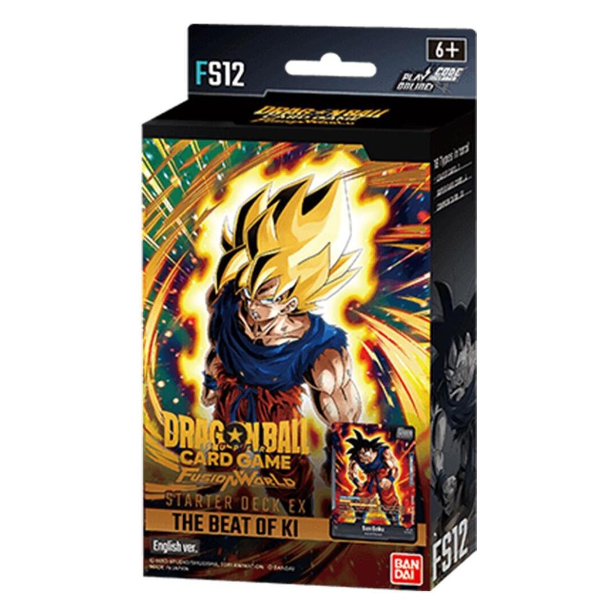 Starter Deck EX -The Beat of Ki- [FS12] – Dragon Ball Super Card Game Fusion World English sealed product